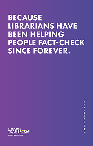 Because Librarians have been helping people fact-check since forever  