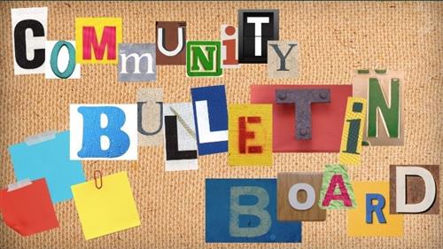 Community Bulletin Board